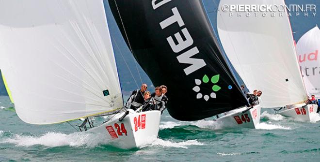 Fleet in action - 2015 Melges 24 World Championship ©  Pierrick Contin http://www.pierrickcontin.fr/